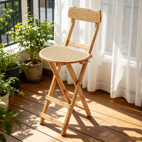 Bamboo bar stools kitchen - bar,