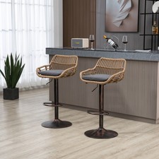 2 PCS Modern Swivel Bar Stools