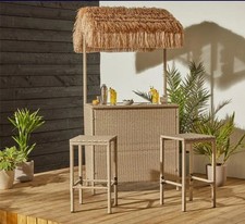 Tiki 3 Piece Bar Set £85 New