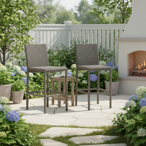Martha stewart gray rattan - stewart,