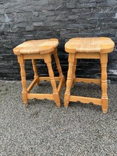 Stunning Pair Vintage Wood &