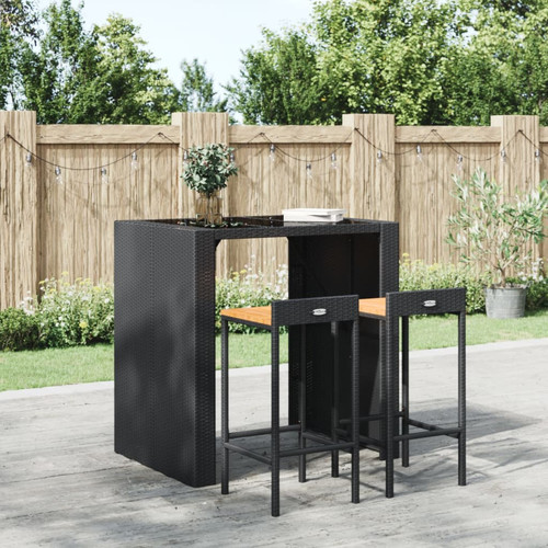 Bar stool set - set, pe