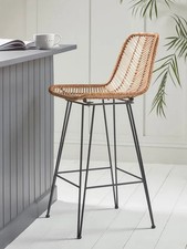 Chevron Flat Rattan Counter