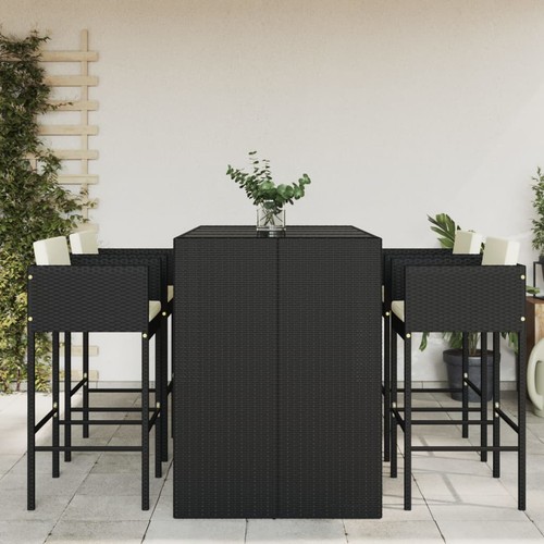 Rattan garden bar set outdoor - garden,