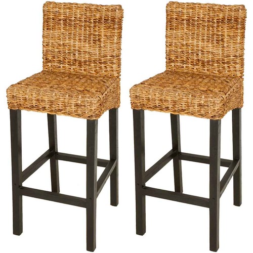 Bar stools abaca brown - stools,